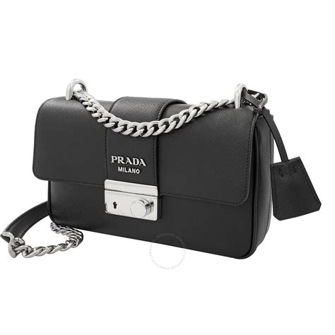 prada black plaque bag|prada pattina shoulder bag.